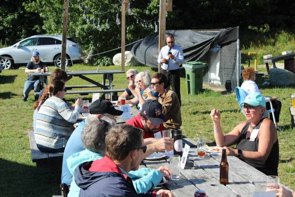 Volunteers, interns, and guest talking