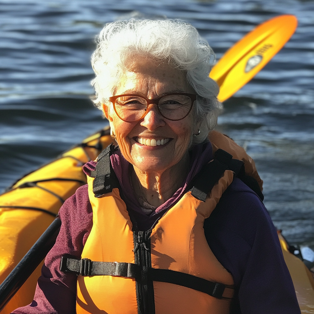 Kayaking Lady